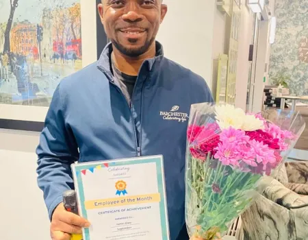 Congratulations to James