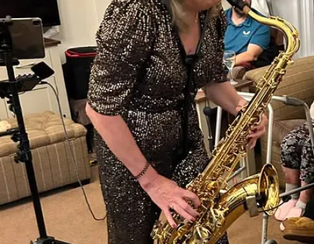 A Fabulous Friday of Wine, Cheese, and Saxophone