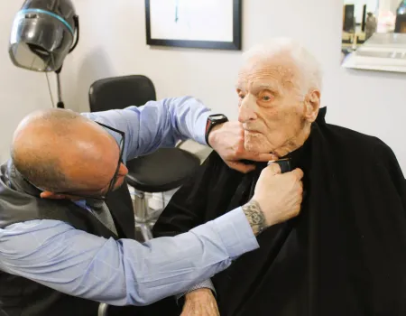 The Gentlemen’s visit to the Traditional Barber