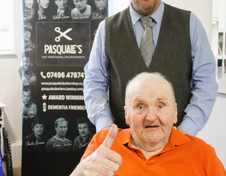 The Gentlemen’s visit to the Traditional Barber