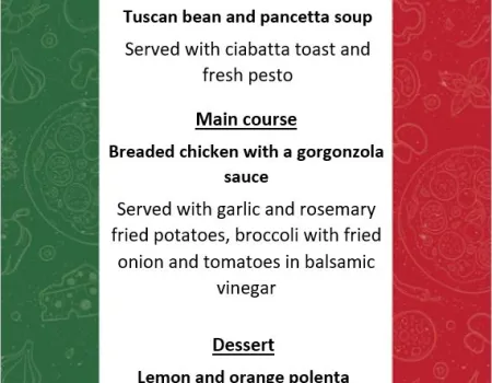 Italian supper club at Wilton Place
