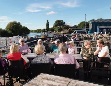 A Wonderful Outing to Waterfront Café! 