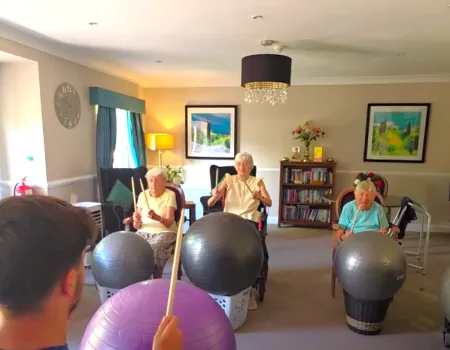 Drumming up some exercise