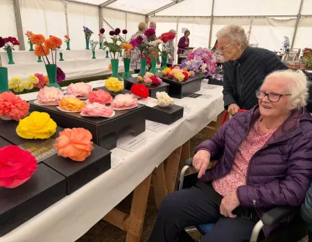 A Colourful Day at the Flower and Vegetable Show