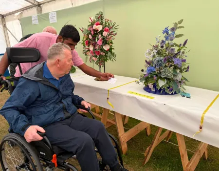 A Colourful Day at the Flower and Vegetable Show