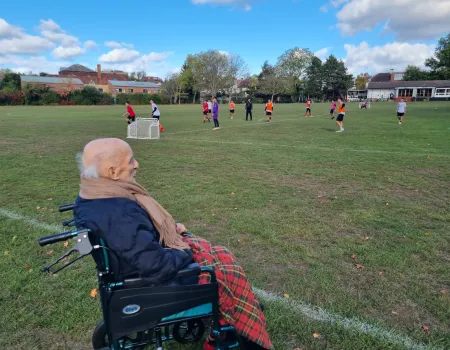 A Lovely Afternoon of Football for Jack