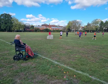 A Lovely Afternoon of Football for Jack