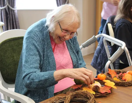 Autumn Wreaths and Wonderful Memories 