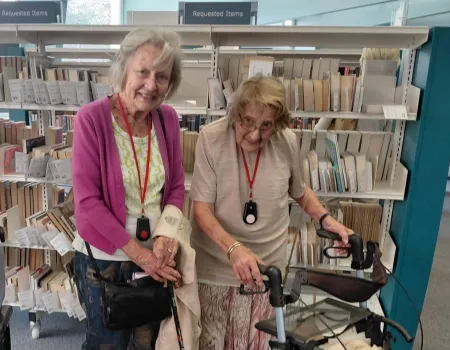 A visit to the library