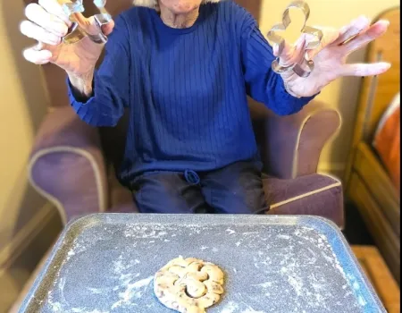 Biscuit Making and Baking on Memory Lane