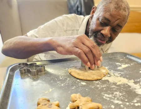 Biscuit Making and Baking on Memory Lane