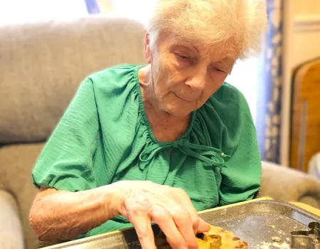 Biscuit Making and Baking on Memory Lane