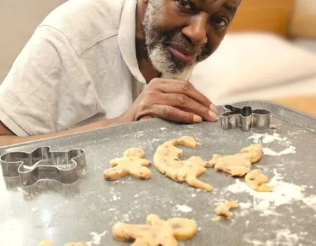 Biscuit Making and Baking on Memory Lane