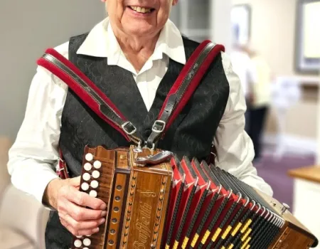 Braybrooke Morris Dancers Delight Residents