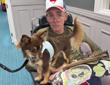 Pet Therapy with lots of Cuddles