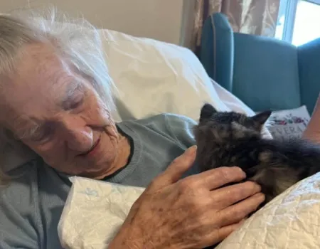 Pet Therapy with lots of Cuddles