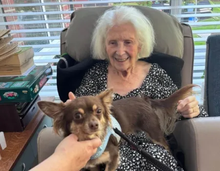 Pet Therapy with lots of Cuddles