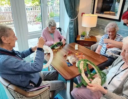 Getting Creative with Wreath Making