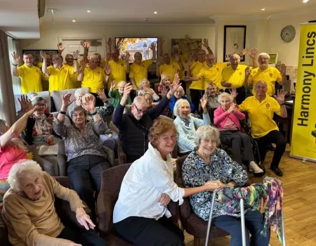 Barber shop Choir here at Lancaster Grange