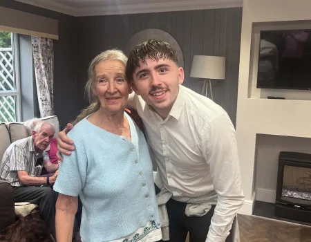 Britain’s got talent star came to Boroughbridge Manor