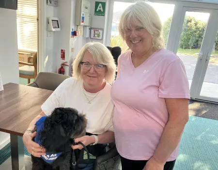 Our regular Pets as Therapy Dog visit is huge success