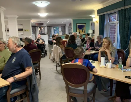 Bingo evening at Winchester House