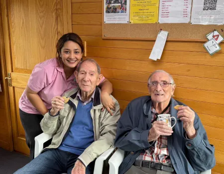 Residents enjoy a day on the canal