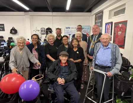 Celebrating Winchester mobility community party