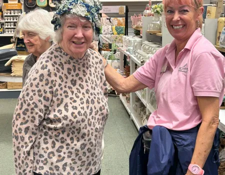 Residents enjoy the local Garden centre 