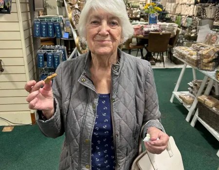 Residents enjoy the local Garden centre 
