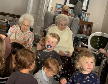 Intergenerational fun!