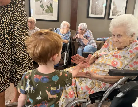 Intergenerational fun!
