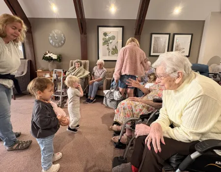 Intergenerational fun!