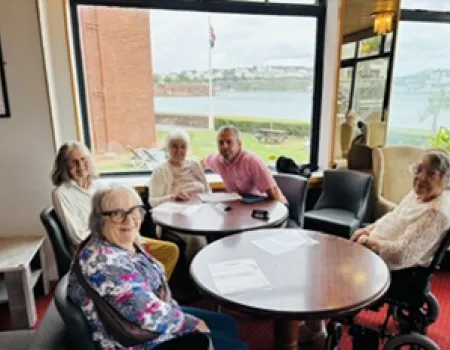 Trip out to local Hotel for Cream Tea