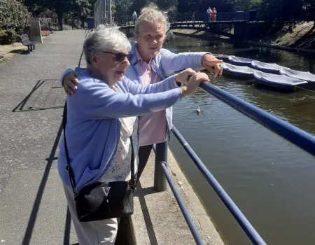 Making memories at Hythe canal