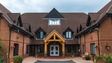 Front of building at Austen House Care Home