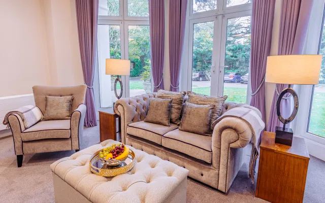 Lounge at at Chorleywood Beaumont Independent Living Apartments