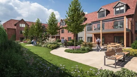 Stubbington Manor Exterior CGI
