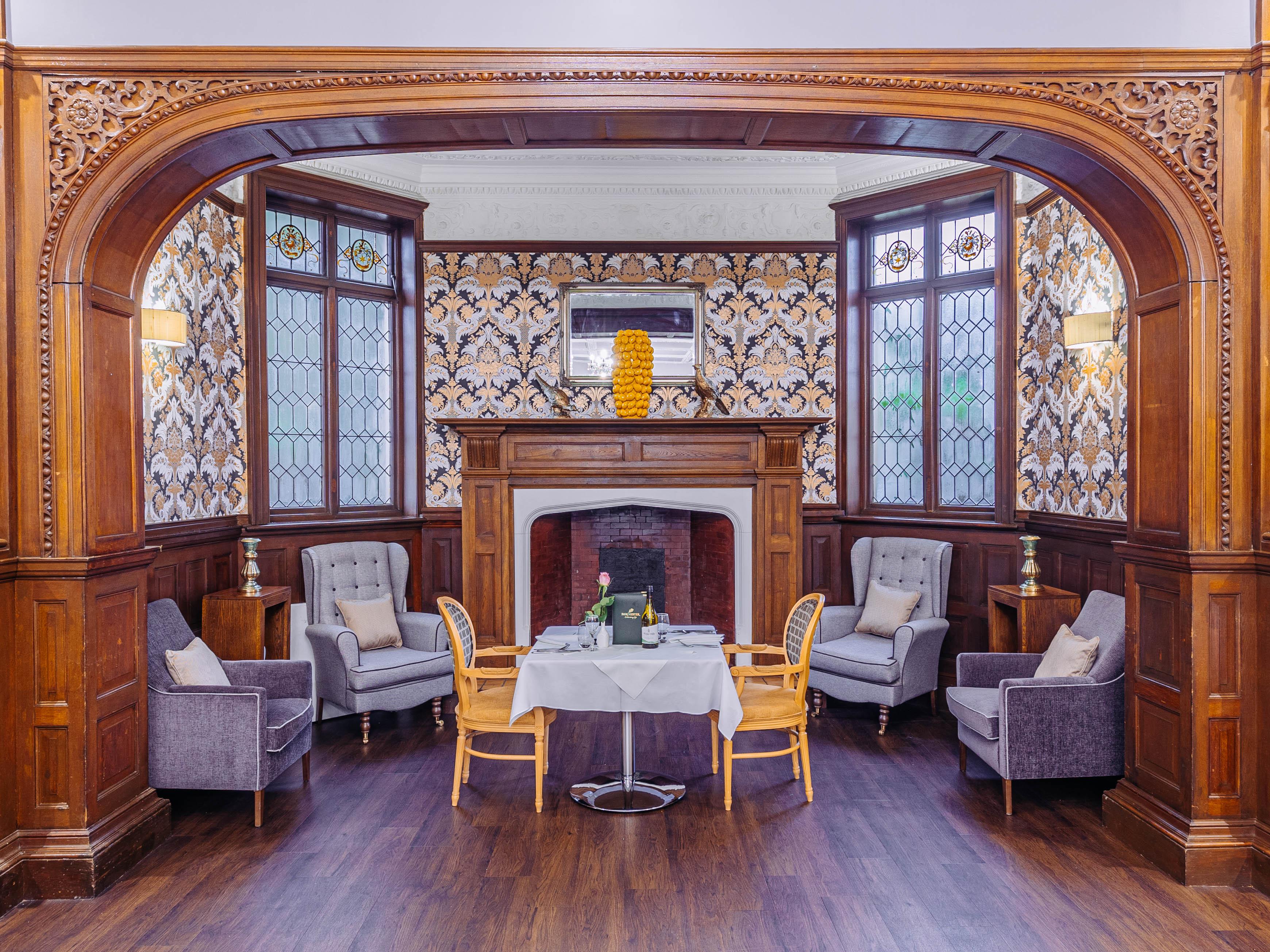 Lounge at Bushey House Beaumont Care Home in Watford