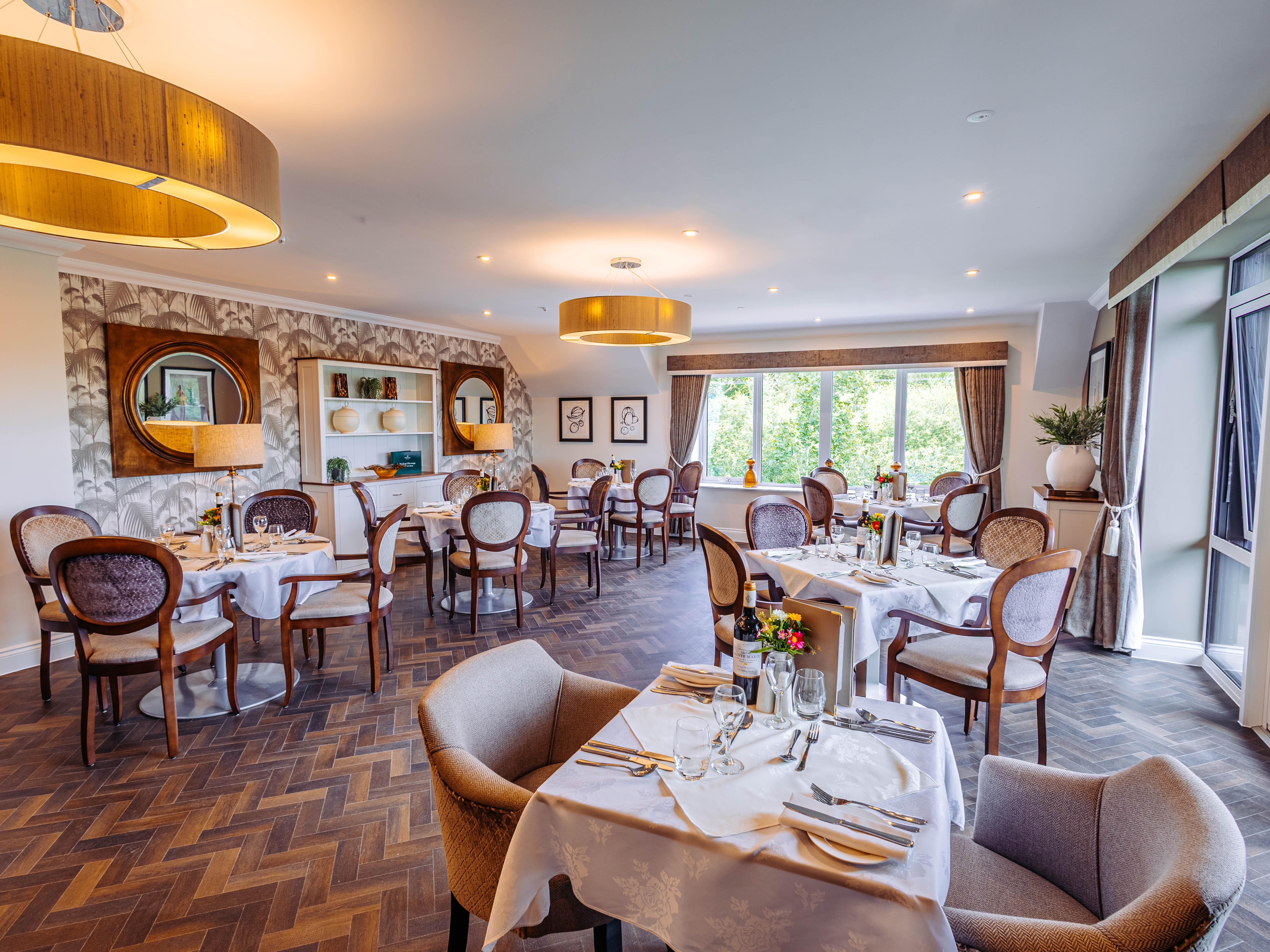Elderwood dining room