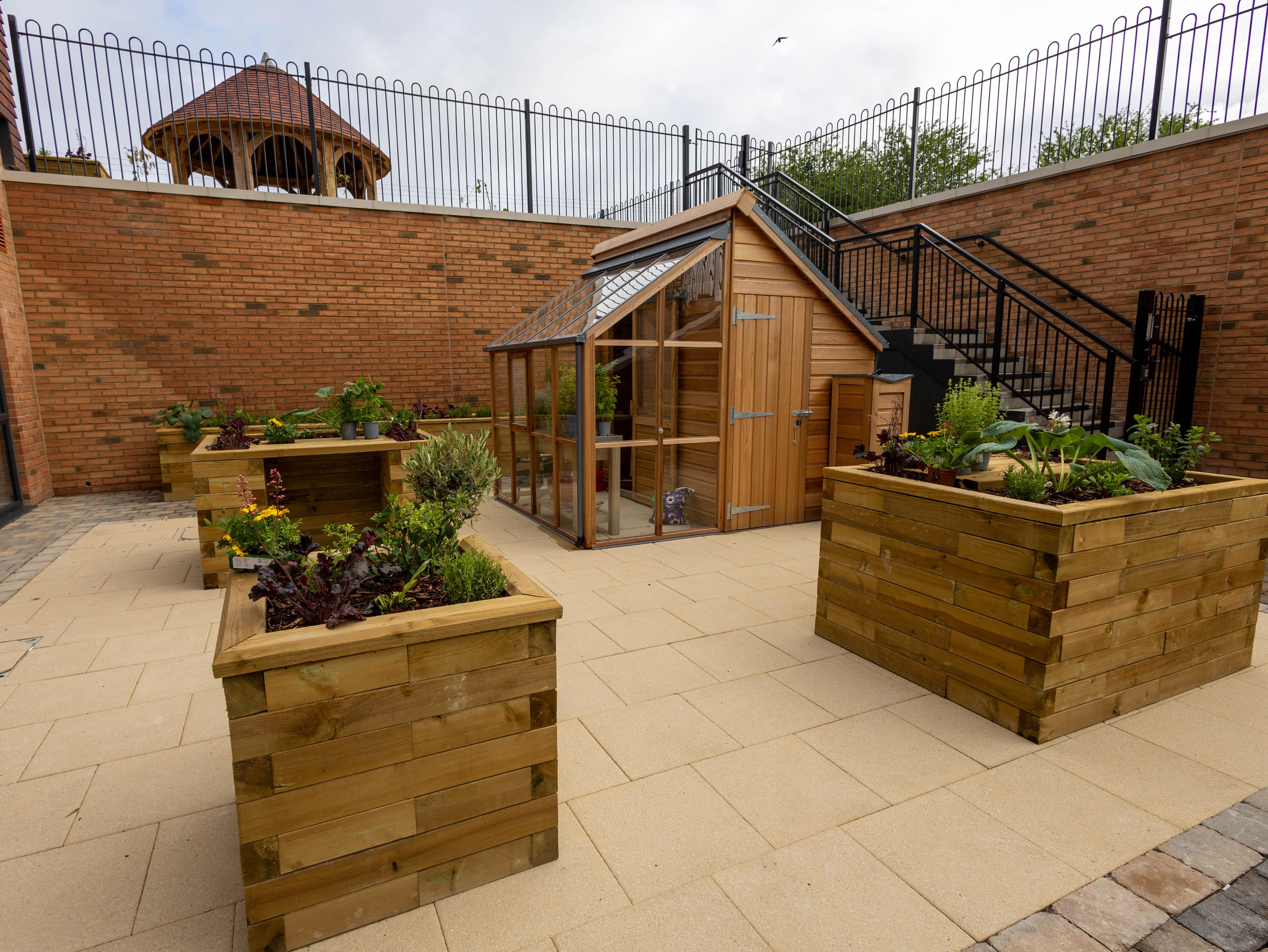 Elderwood garden