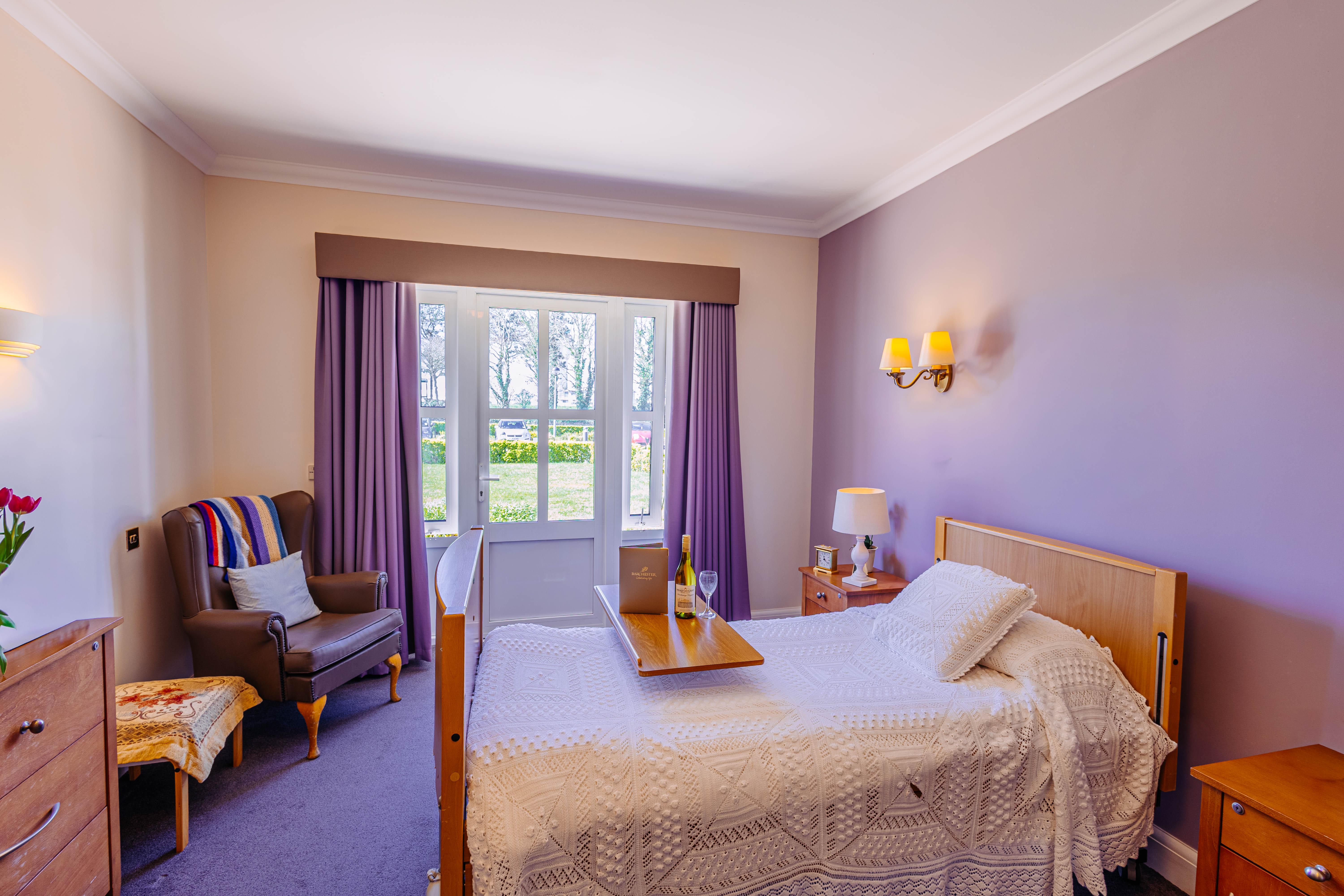 Lakeside Manor bedroom