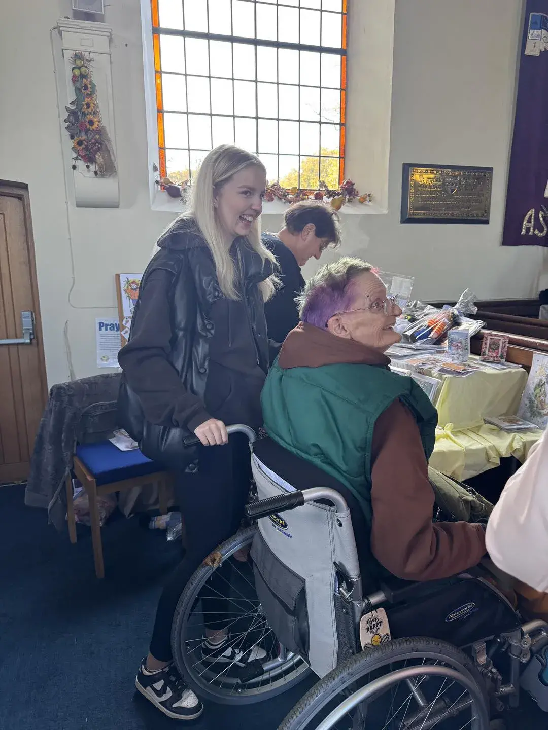 Out and About at All Saints Church Craft Fair!