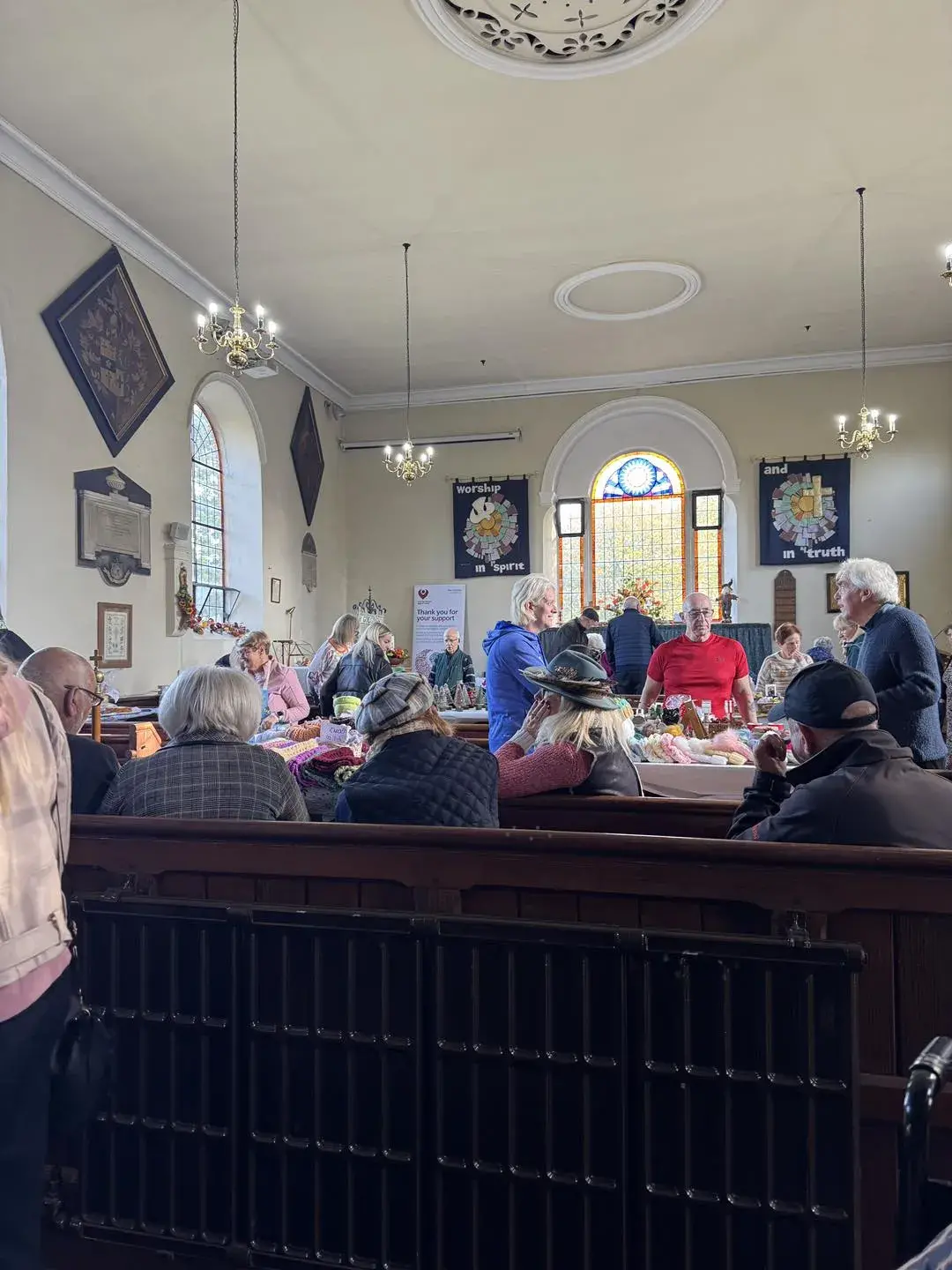 Out and About at All Saints Church Craft Fair!