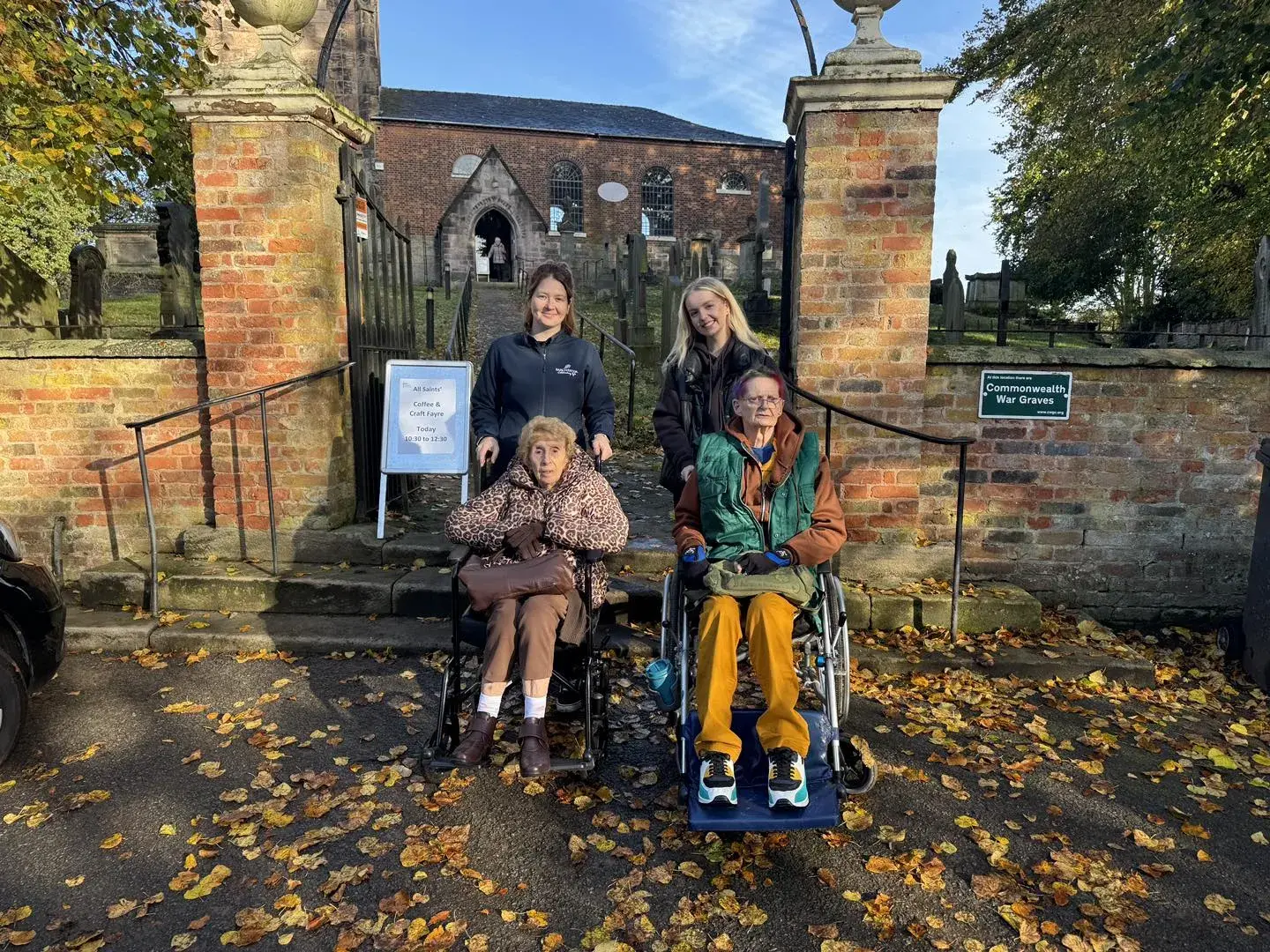 Out and About at All Saints Church Craft Fair!