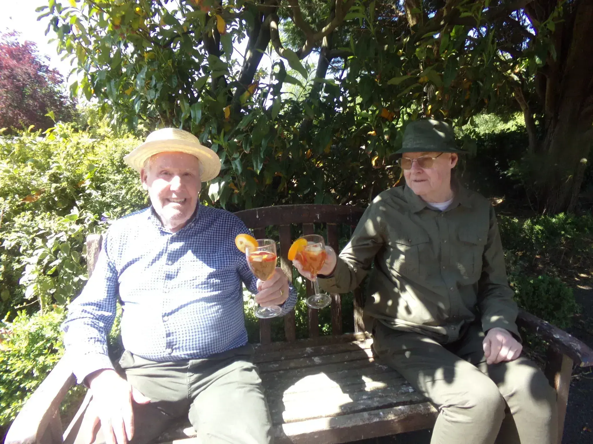 Cocktails in the Garden