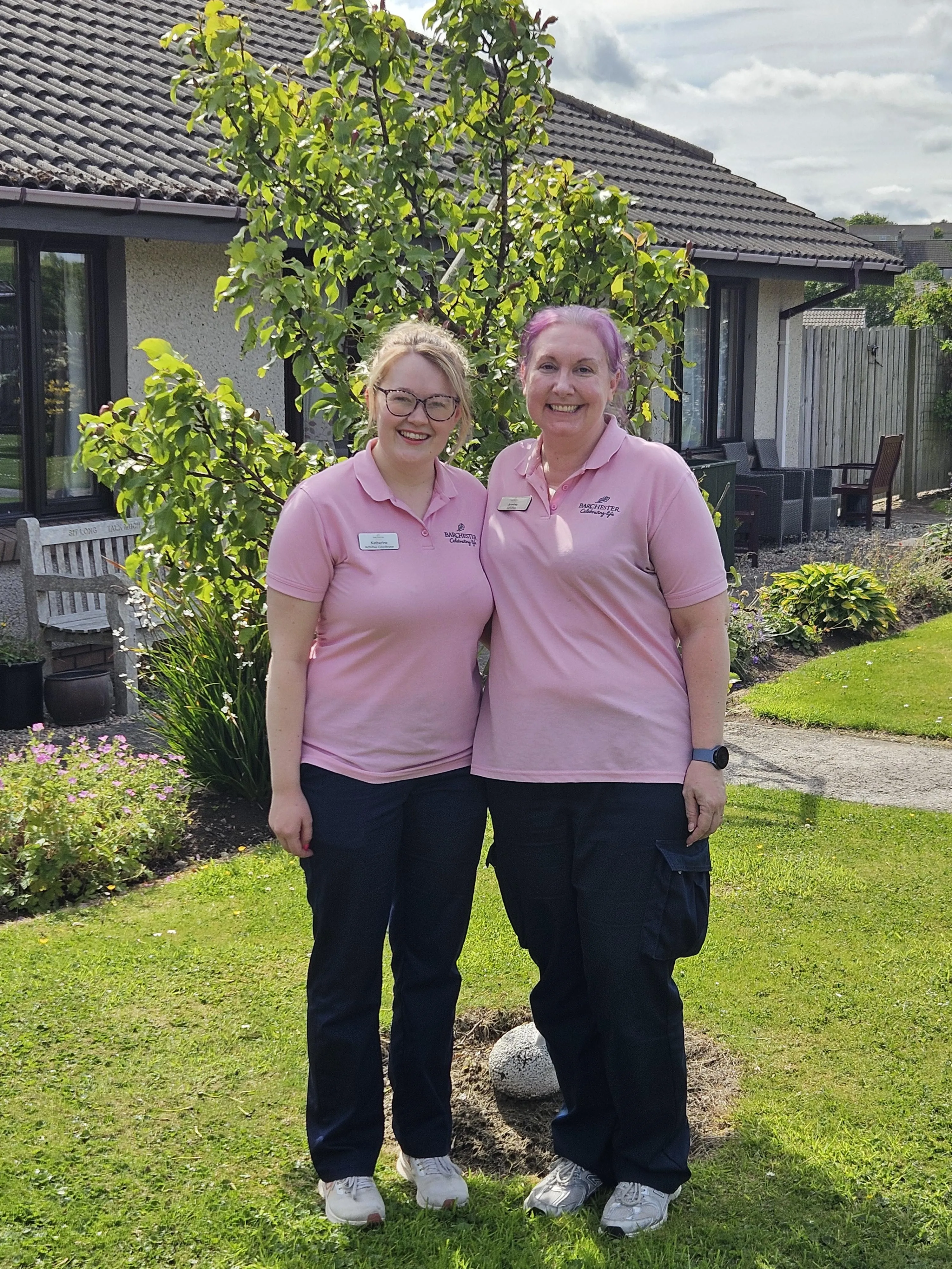 Jeanine Sinclair and Katherine Kerr
