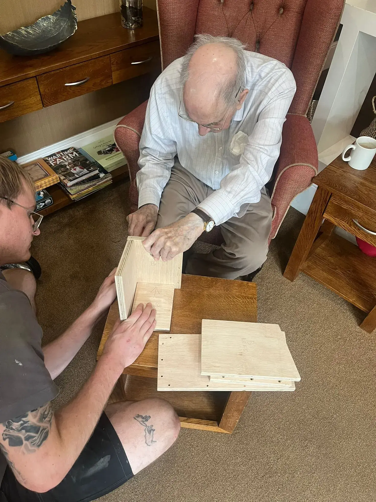 BIRD BOX BUILDING!