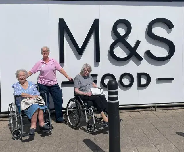 THIS WAS NOT JUST A MINI BUS TRIP, THIS WAS AN M&S MINI BUS TRIP