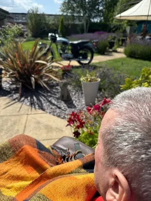 Vintage motorbikes morning